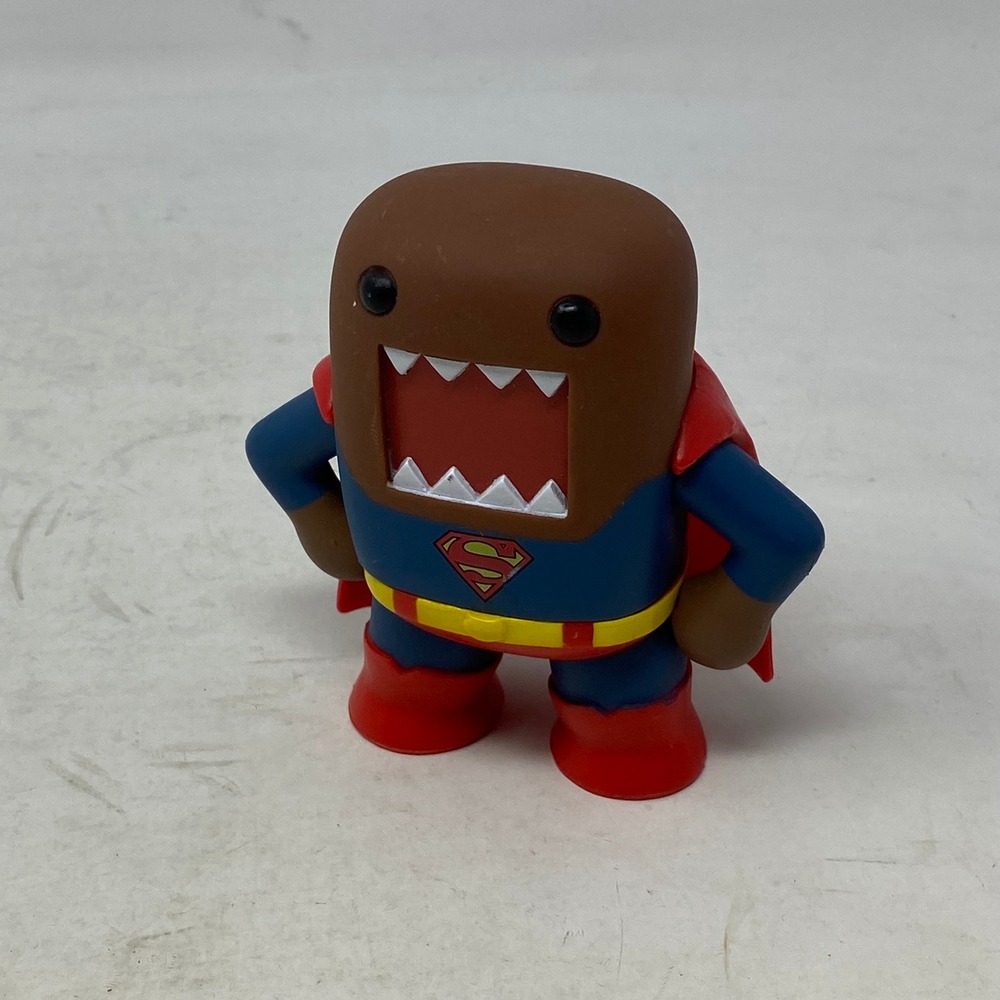 Funko Domo Superman DC Comics Vinyl Figure 2013 NHK A195 Brown Blue Red